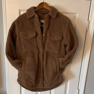 American Eagle Brown Sherpa Jacket